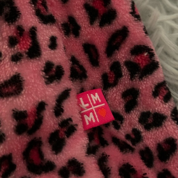 Little Miss Matched kids robe. PINK CHEETAH PRINT. SIZE Large 12/14. - Picture 4 of 6